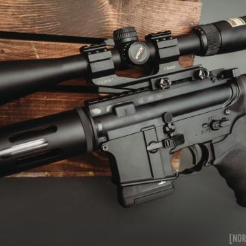24" AR15 5.56mm Coyote Hunting Rifle