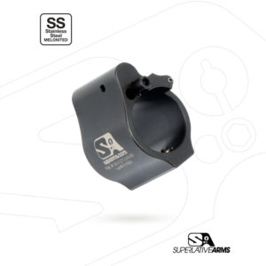 Superlative Arms .750" Adjustable Gas Block, Set Screw - Melonite
