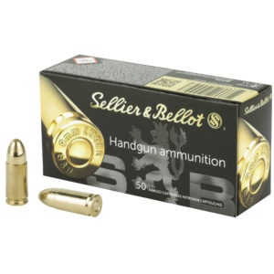 Sellier & Bellot 9mm, 124gr FMJ - 50 round box