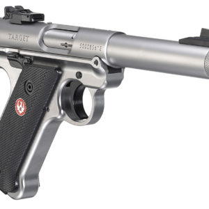 Ruger Mark IV Target, 5.5" Barrel, Threaded Barrel, Stainless Steel